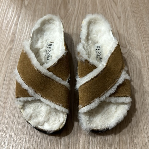 Birkenstock papillio Daytona suede platform sandals - Picture 5 of 9